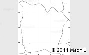 Blank Simple Map of Toeni, no labels