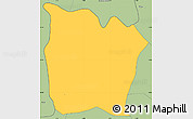 Savanna Style Simple Map of Toeni