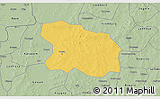 Savanna Style 3D Map of Tougan