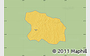 Savanna Style Map of Tougan, single color outside