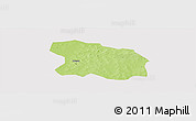 Physical Panoramic Map of Tougan, cropped outside