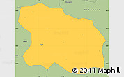 Savanna Style Simple Map of Tougan