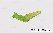 Satellite 3D Map of Tambaga, cropped outside