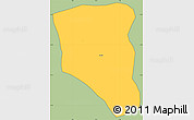 Savanna Style Simple Map of Tansarga, cropped outside