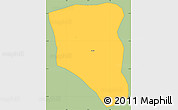 Savanna Style Simple Map of Tansarga, single color outside