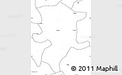 Blank Simple Map of Ouahigouya