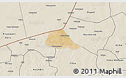 Satellite 3D Map of Solle, shaded relief outside