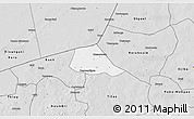 Silver Style 3D Map of Solle