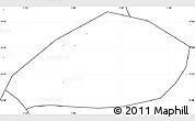 Blank Simple Map of Bere, no labels