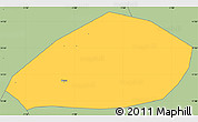 Savanna Style Simple Map of Bere