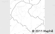Blank Simple Map of Zoundweogo, no labels