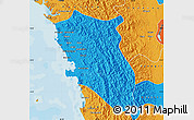 Political Map of Arakan (Sandoway)