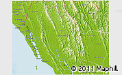 Physical 3D Map of Buthidaung