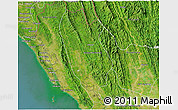 Satellite 3D Map of Buthidaung