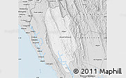 Silver Style Map of Buthidaung