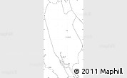 Blank Simple Map of Buthidaung