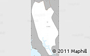Gray Simple Map of Buthidaung