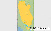 Savanna Style Simple Map of Buthidaung