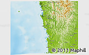 Physical 3D Map of Gwa