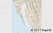 Classic Style Map of Maungdaw