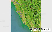 Satellite Map of Maungdaw
