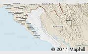 Classic Style Panoramic Map of Maungdaw