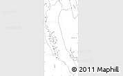 Blank Simple Map of Maungdaw