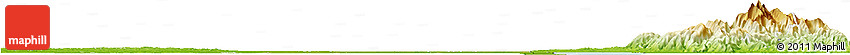 Satellite Horizon Map of Waw, physical outside Satellite Horizon Map of Waw, physical outside