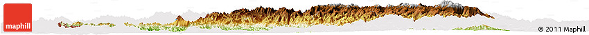 Physical Horizon Map of Chin, cropped outside