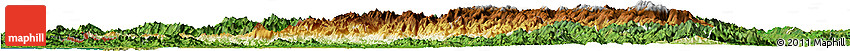 Physical Horizon Map of Chin, satellite outside