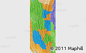 Political Map of Chin, political shades outside