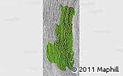 Satellite Map of Chin, lighten, desaturated