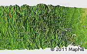 Satellite Panoramic Map of Matupi