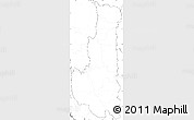 Blank Simple Map of Chin, no labels