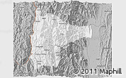 Gray 3D Map of Tiddim