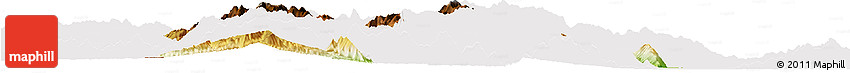 Physical Horizon Map of Tiddim, cropped outside