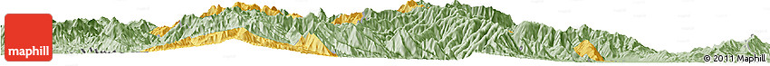 Savanna Style Horizon Map of Tiddim