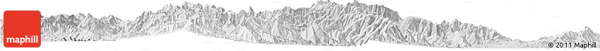 Silver Style Horizon Map of Tiddim