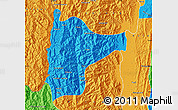 Political Map of Tiddim