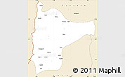 Classic Style Simple Map of Tiddim