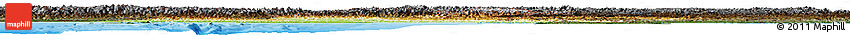 Physical Horizon Map of Burma, darken, land only