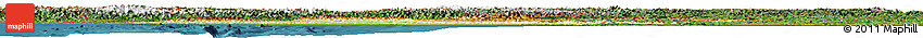 Physical Horizon Map of Burma, satellite outside