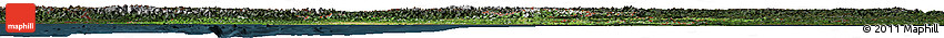 Satellite Horizon Map of Burma, darken