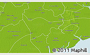 Physical 3D Map of Kyaiklat