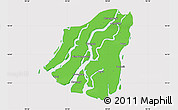 Political Map of Labutta, cropped outside