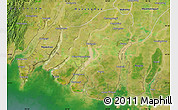 Satellite Map of Labutta