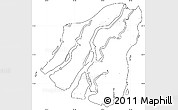 Blank Simple Map of Labutta, cropped outside, no labels