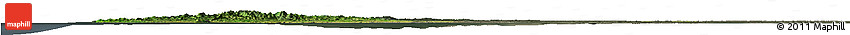 Satellite Horizon Map of Ngaputaw, darken, semi-desaturated