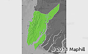 Political Map of Ngaputaw, darken, desaturated