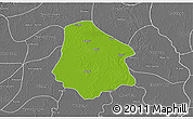 Physical 3D Map of Pantanaw, desaturated